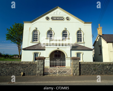 Capel Ebeneser (hebräische Eben-Ezer: Stein der Hilfe), calvinistische Methodist Kapelle 1785 gegründet und später wieder aufgebaut, in der klassischen Stockfoto