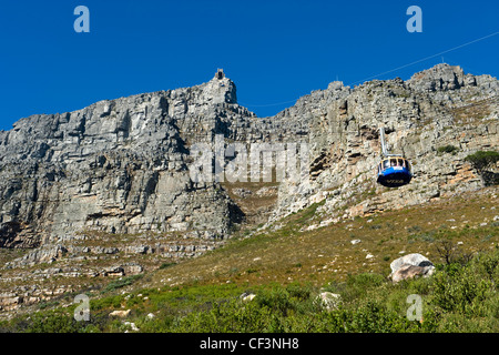 Table Mountain Provinz Western Cape Südafrika Stockfoto