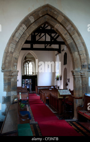 Kreuzkirche, Moreton Morrell, Warwickshire, England, Vereinigtes Königreich Stockfoto