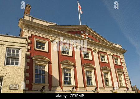 Mansion House in St Helen's Square im Zentrum von York. Es entstand im Jahre 1725 als offizielle Residenz für die Oberbürgermeister-d Stockfoto