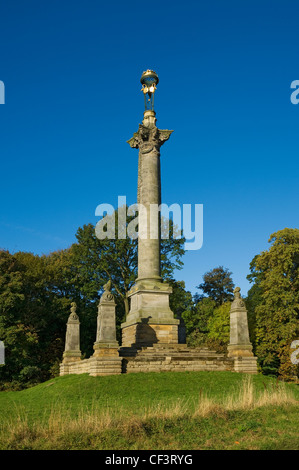 Der 7. Earl Denkmal (die Carlisle Gedenksäule), 19. Jahrhundert gebaut, um die Erinnerung an den 7. Earl of Carlisle Stockfoto