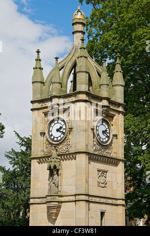 Victoria Clock Tower, zum Gedenken an die Diamant-Jubiläum von Königin Victoria im Jahre 1897 gebaut. Stockfoto