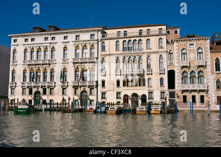 Palazzo Morosini mit Blick auf den Canal Grande in San Marco Viertel - Venedig, Venezia, Italien, Europa Stockfoto