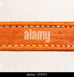 Bild der Leder- und Textilindustrie Hintergrund. Stockfoto