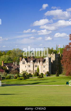 Blick auf Hever Castle Stockfoto