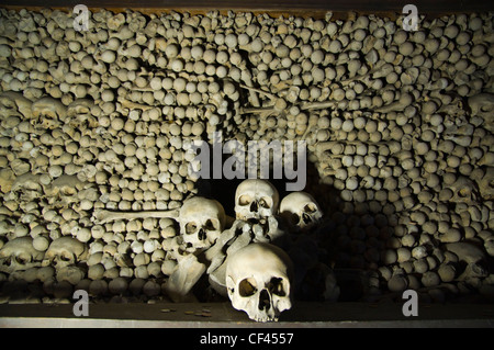 Sedlec Sedletz Sedlec Ossuary in Kaple Vsech Svatych Kirche Stadt Kutna Hora Tschechien Europa Stockfoto