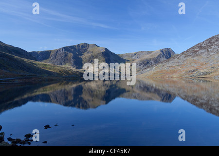 Snowdonia-Nationalpark, Y Garn, Llyn Ogwen, Wales Stockfoto