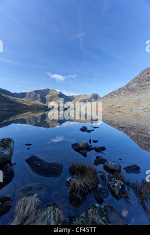 Snowdonia-Nationalpark, Y Garn, Llyn Ogwen, Wales Stockfoto