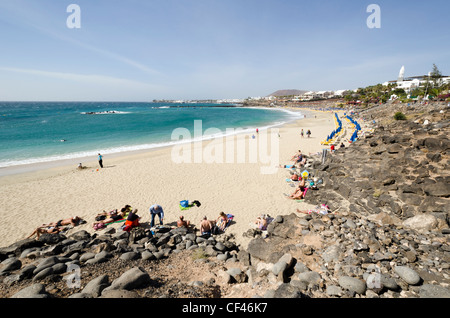 Playa Dorada - Lanzarote, Kanarische Inseln Stockfoto