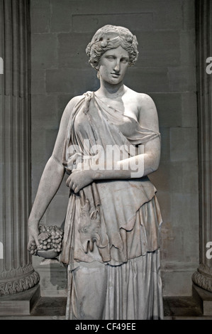 Menade Bacchantin römischen 1cent AD Dionysos Stockfoto