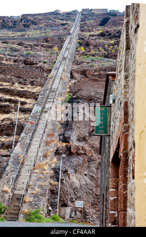 Jacobs Ladder und Museum Insel Jamestown St. Helena im Südatlantik Stockfoto