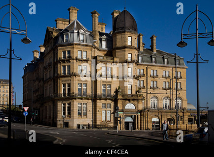 Das Midland Hotel ist eine 90-Zimmer 3-Sterne-viktorianische Hotel im Stadtzentrum von Bradford. Stockfoto