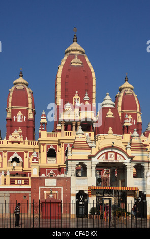 Indien, Delhi, Lakshmi Narayan-Tempel, Birla Mandir, Stockfoto