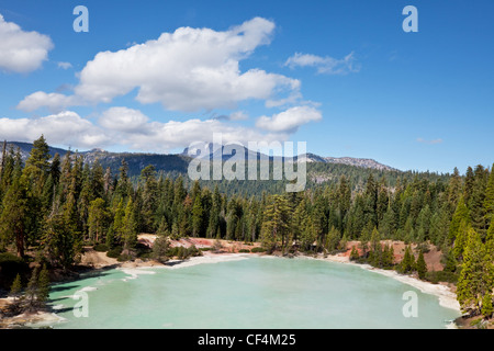 Landschaften im Lassen Volcanic Park Stockfoto