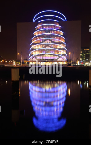 Die Convention Centre Dublin (The CCD), Irlands erste speziell gebaute Tagungszentrum, entworfen von irischen amerikanischen Architekten Ke Stockfoto