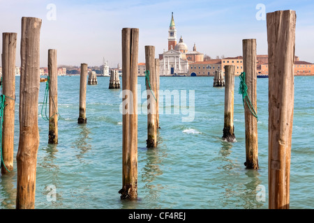 San Giorgio Maggiore, Bacino di San Marco, Venedig, Veneto, Italien Stockfoto