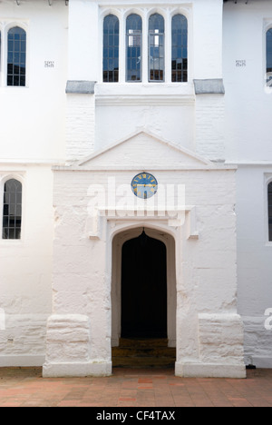 Das alte Gebäude (1586) von der Royal Grammar School, Guildford. Stockfoto