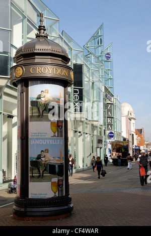 North End Einkaufszone in Croydon. Stockfoto