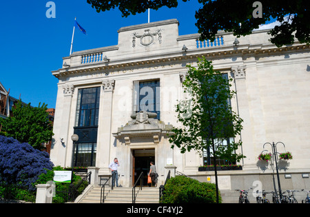 Islington Town Hall, einem denkmalgeschützten viktorianischen Gebäude im Upper Street. Stockfoto