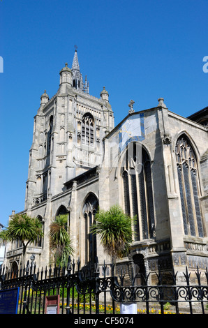 St Peter Mancroft, 15. Jahrhundert Pfarrkirche, die größte in Norwich. Stockfoto