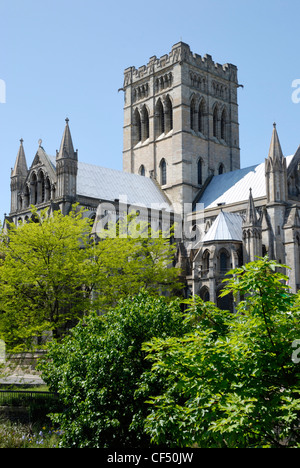 Die Kathedrale von St. Johannes des Täufers, die zweitgrößte katholische Kathedrale in Großbritannien. Stockfoto