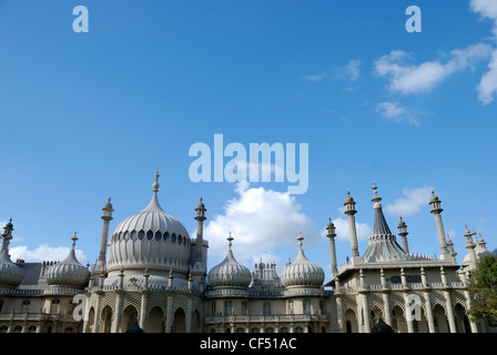 Der Royal Pavilion in Brighton. Gebaut für George, Prinz Regent, an der Wende des 19. Jahrhunderts, ist das Royal Pavilion remarkab Stockfoto