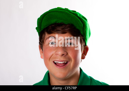 St. Patricks Day Feier Teenager Spaß Stockfoto