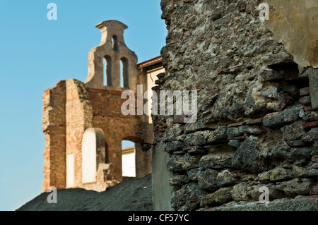 Momentaufnahme der Stadt Livorno, an der italienischen Küste. Stockfoto