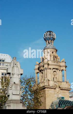 Außenseite des The Coliseum Theatre ist Heimat der English National Opera. Stockfoto