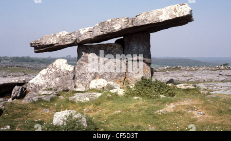 Poulnabrone dolmen Stockfoto