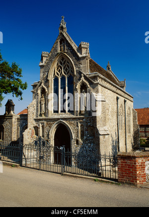 Houghton St Giles Pantoffel Kapelle wo mittelalterliche Pilger auf der "Milchstraße" aus London ihre Schuhe aufhängen würde zu Fuß die fi Stockfoto