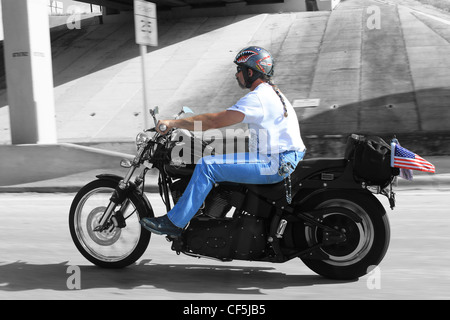 Harley Davidson Motorrad Florida usa Stockfoto