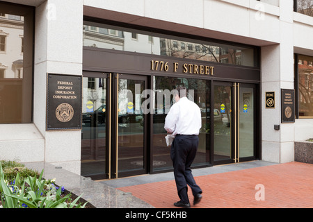 FDIC-Hauptquartier Front - Washington, DC USA Stockfoto