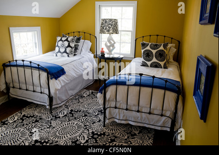 Amy Smilovic HouseBedroom Stockfoto