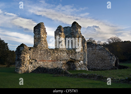 Die Ruinen der Abtei von Waverley, der ersten Zisterzienser-Abtei in England von William Giffard, Bischof von Winchester im Jahre 1128 gegründet. Stockfoto