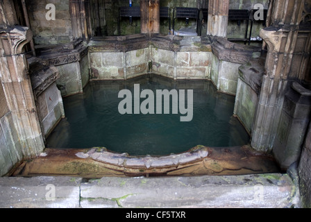 St Winifredes Well, einen heiligen Brunnen ist die älteste kontinuierlich arbeitende Wallfahrtsort in Großbritannien. Stockfoto