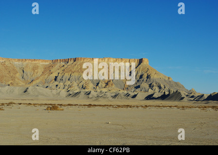 Sandstein-Formationen in der Nähe von Factory Butte, Utah Stockfoto