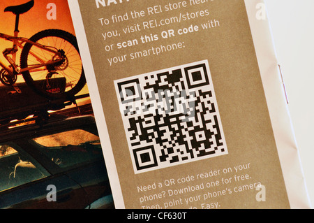 QR Quick Response code Stockfoto