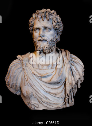 Kaiser Septimius Severus 193-211 n. Chr. römische Rom Italien Italienisch Stockfoto