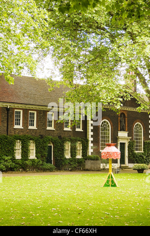 Der Vorgarten des Geffrye Museum. Stockfoto