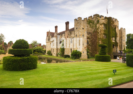 Hever Castle, die Kindheit Zuhause von Anne Boleyn. Stockfoto