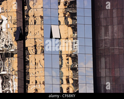 Salford Quays in Manchester. Stockfoto