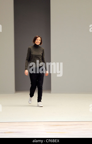 Celine Paris bereit, tragen Herbst Winter 2011 2012 Mode-Designer Phoebe Philo Stockfoto