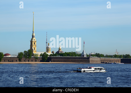 Peter-Pauls-Festung, Sankt Petersburg, Russland Stockfoto