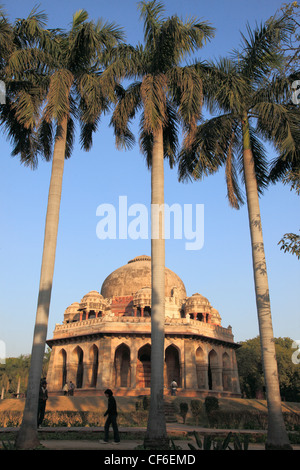 Indien, Delhi, Lodi Garten, Muhammad Shah Sayyid Grab, Stockfoto