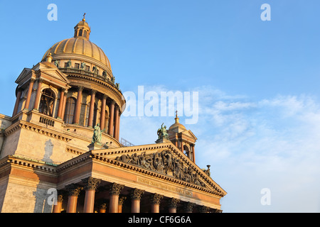 St. Petersburg, Isaak Kathedrale Stockfoto