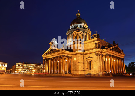 St. Isaaks Kathedrale in Sankt-Petersburg, Russland. Stockfoto