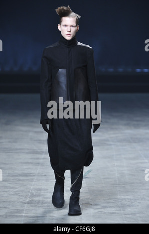 Rick Owens Paris bereit zu tragen Menswear Herbst Winter 2011 2012 Stockfoto