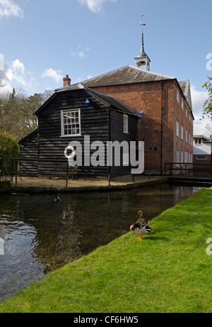 Whitchurch Silk Mühle hampshire Stockfoto