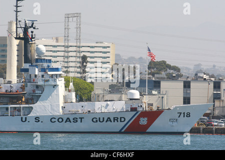 Bilder von San Diego, Kalifornien.  United States Coast Guard.  Naval Station Stockfoto